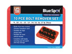 Bolt Remover Set 9-19mm  10 Piece                                               
