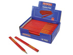 Carpenter's Pencils - Red / Medium (Display 80)                                 