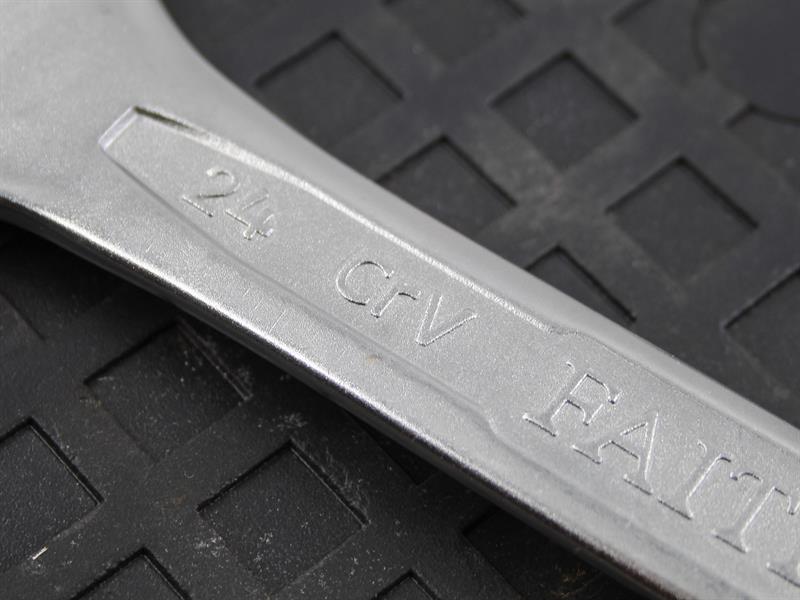 Combination Spanner CV Satin Finish 24mm                                        