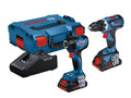 Professional Twin Pack 18V 2 x 4.0Ah ProCORE18V Li-ion                          