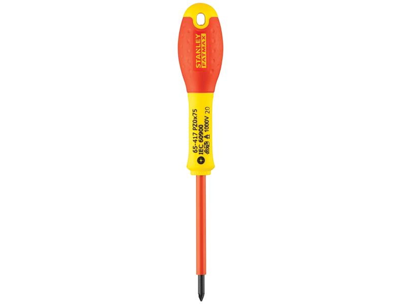 FatMax® VDE Insulated Screwdriver Pozidriv Tip PZ2 x 125mm