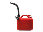 Plastic Fuel Can Red 5 litre                                                    