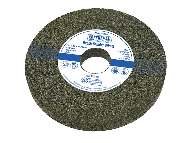 General Purpose Grinding Wheel 200 x 25mm Medium Alox
