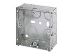 Metal Back Box 1-Gang 25mm                                                      