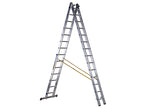 D-Rung Combination Ladder 3-Part 3 x 14 Rungs