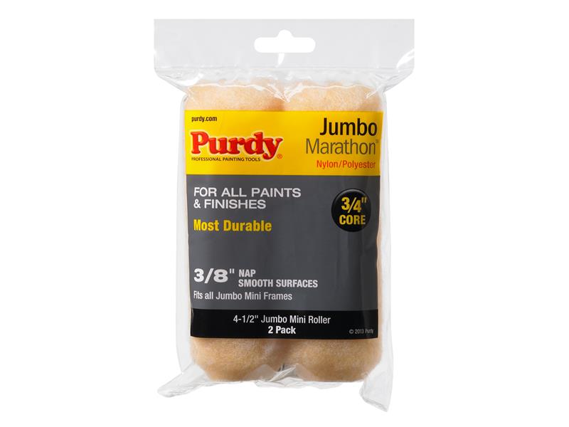 Marathon™ Jumbo Mini Roller Sleeve 114 x 19mm (4.1/2 x 3/4in) (Pack 2)