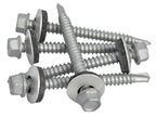 TechFast Hex Head Roofing Screw Self-Drill Light Section 5.5 x 57mm Pack 50     