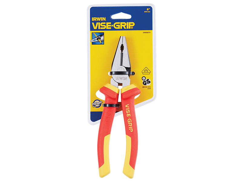 VDE Combination Pliers - High Leverage 200mm