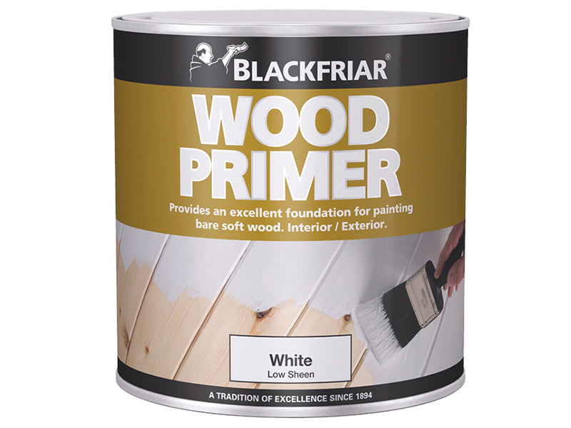 Wood Primer White 250ml                                                         