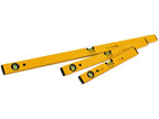 70 Single Plumb Box Section Spirit Level Pack 40cm 60cm & 100cm