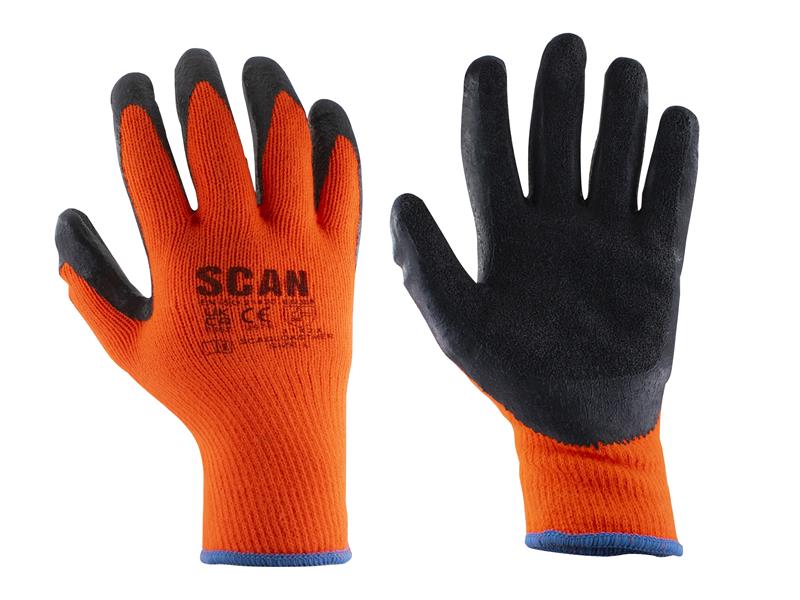 Thermal Latex Coated Gloves - XXL (Size 11)