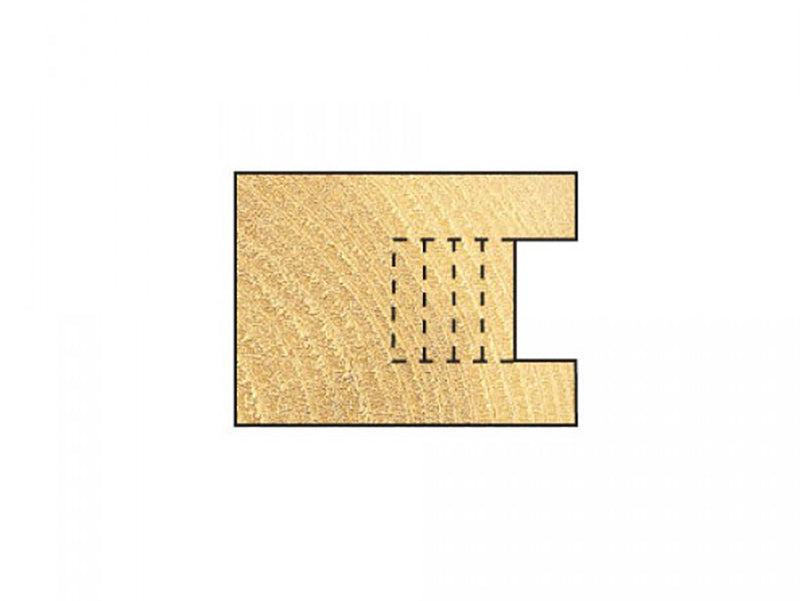 C145 x 1/4 TCT Bearing Guided Slotting Cutter 6.3mm