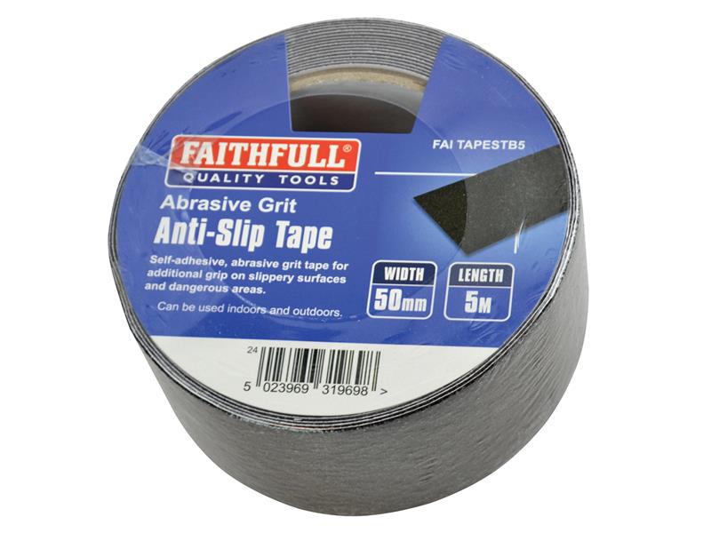 Anti-Slip Tape 50mm x 5m Black                                                  