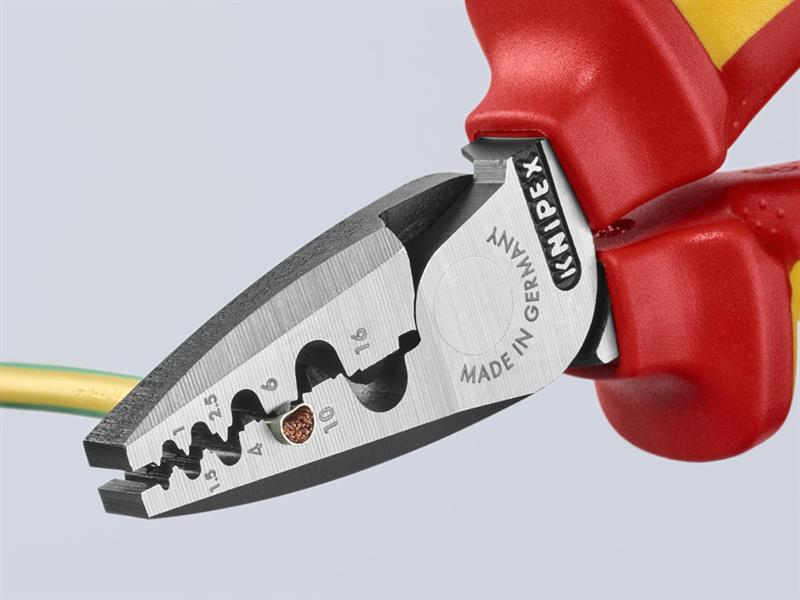97 78 180 T VDE Crimping Pliers with Tether Point 180mm                         