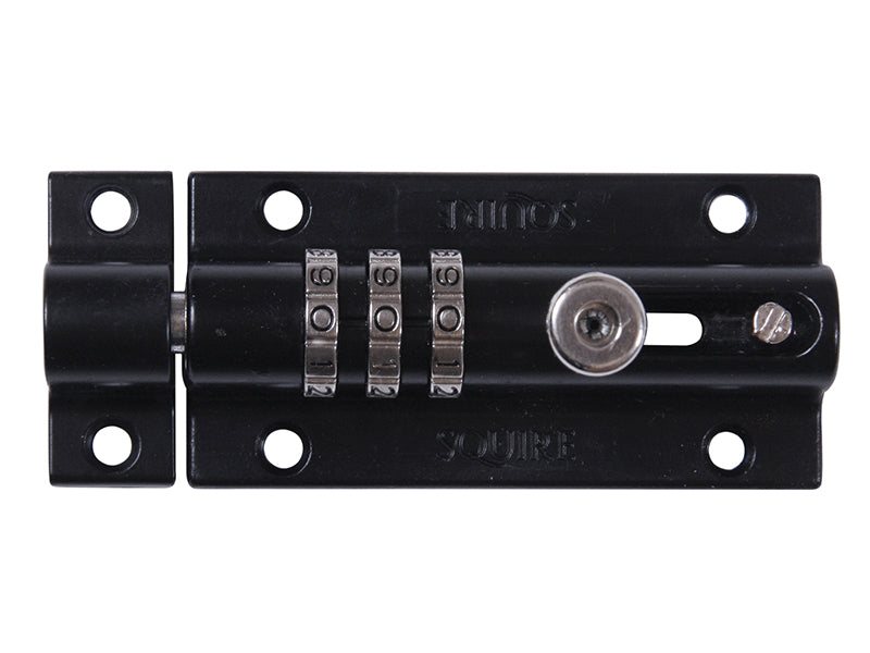 CombiBolt 3 Re-Codable Locking Bolt Black 92mm                                  