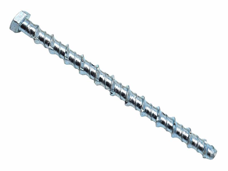 Hex Concrete Screwbolt M8 x 75mm (100)