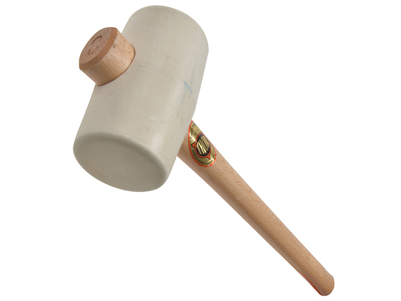 957W White Rubber Mallet 90mm 1450g