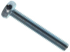 Machine Screw Pozi Compatible Pan Head ZP M6 x 50mm Box 25