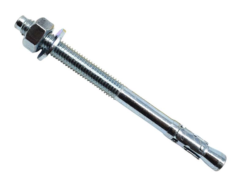 Zinc Plated Through Bolt M8 x 80mm (100)