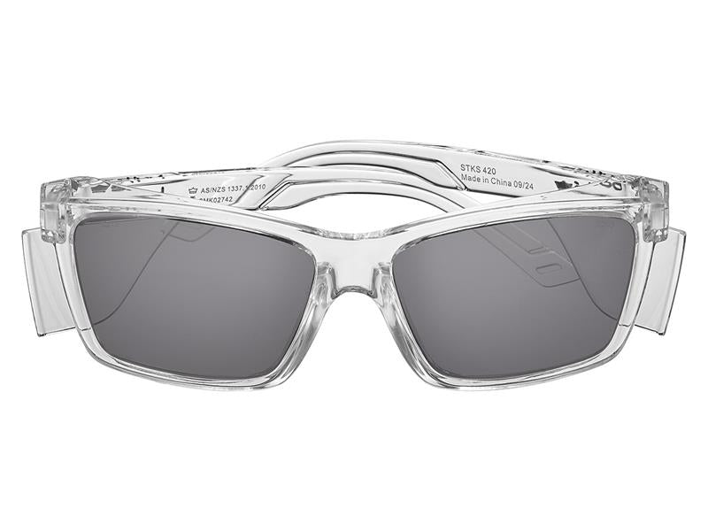 STKS 420 Safety Glasses, Crystal Frame
