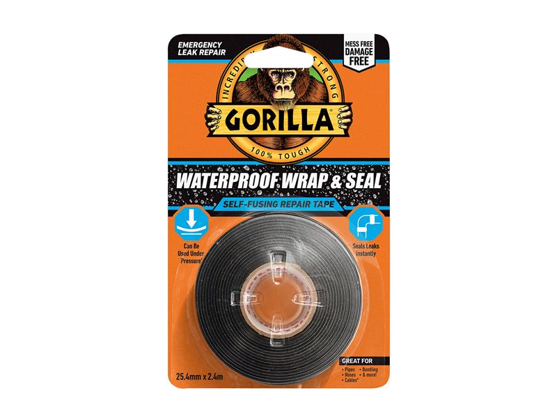 Gorilla Waterproof Wrap & Seal Tape 25.4mm x 2.4m