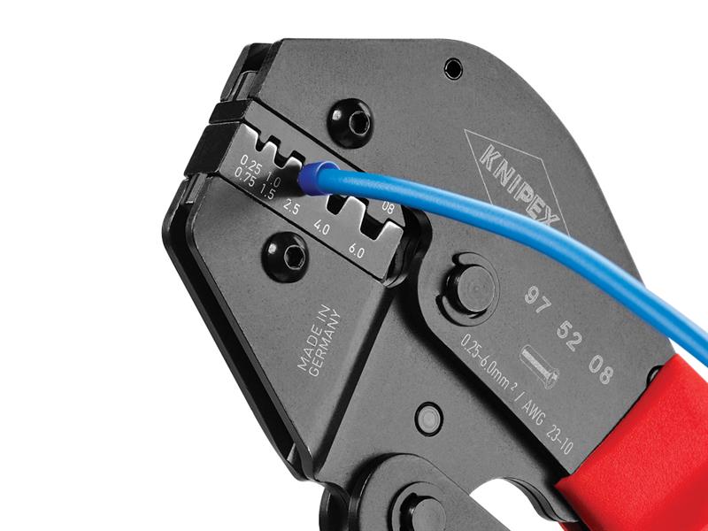 97 52 08 Crimping Pliers for Cable Links or Ferrules                            