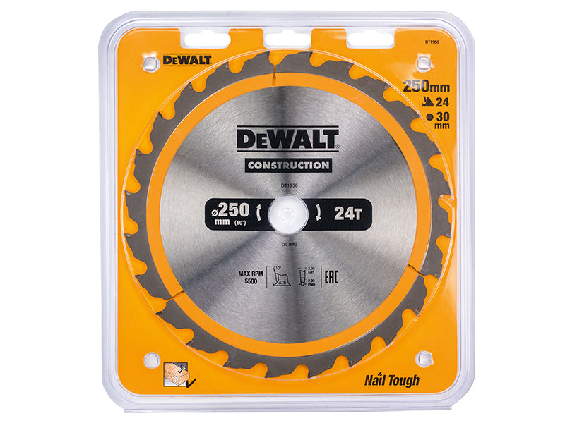 Stationary Construction Circular Saw Blade 305 x 30mm x 60T ATB/Neg