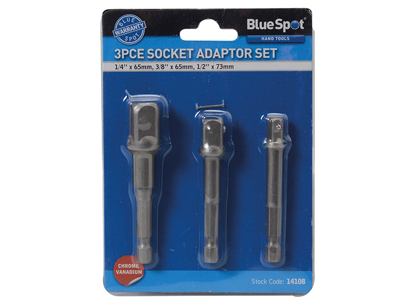 Socket Adaptor Set, 3 Piece                                                     