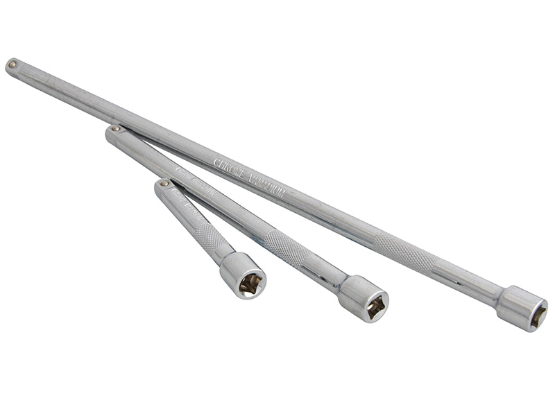 Square Drive CV Extension Bar Set 3 Piece                                       