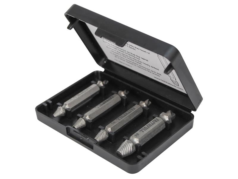 Screw Extractor Set, 4 Piece                                                    