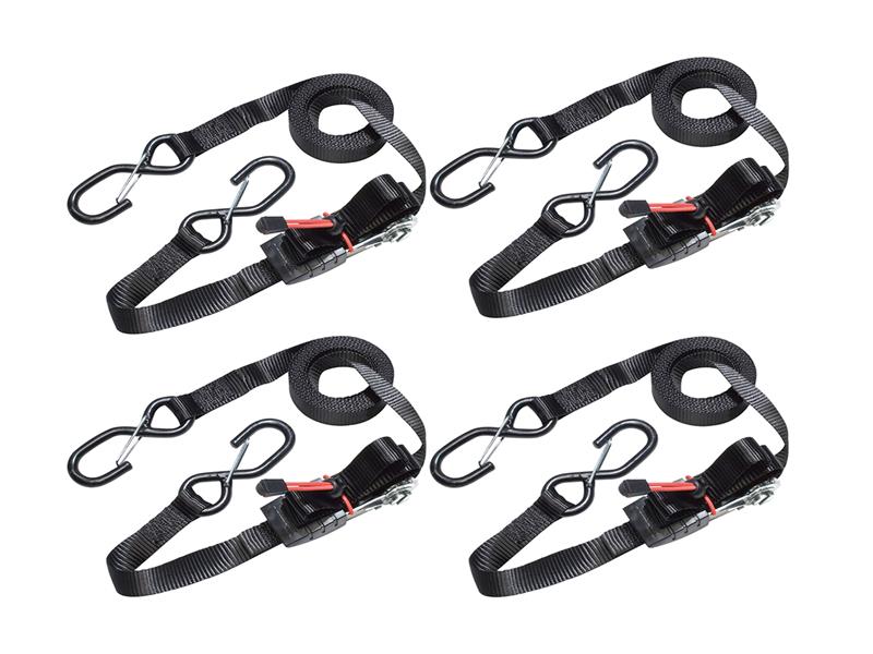 Ratchet Tie-Down S-Hooks 5m