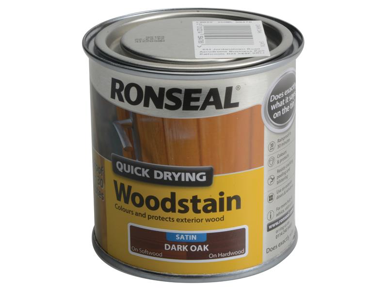 Quick Drying Woodstain Satin Walnut 750ml