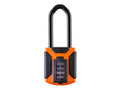 All Terrain High Visibility Combination Padlock