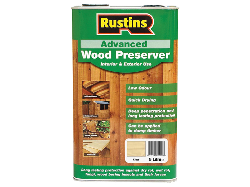 Advanced Wood Preserver Mid Brown 5 litre
