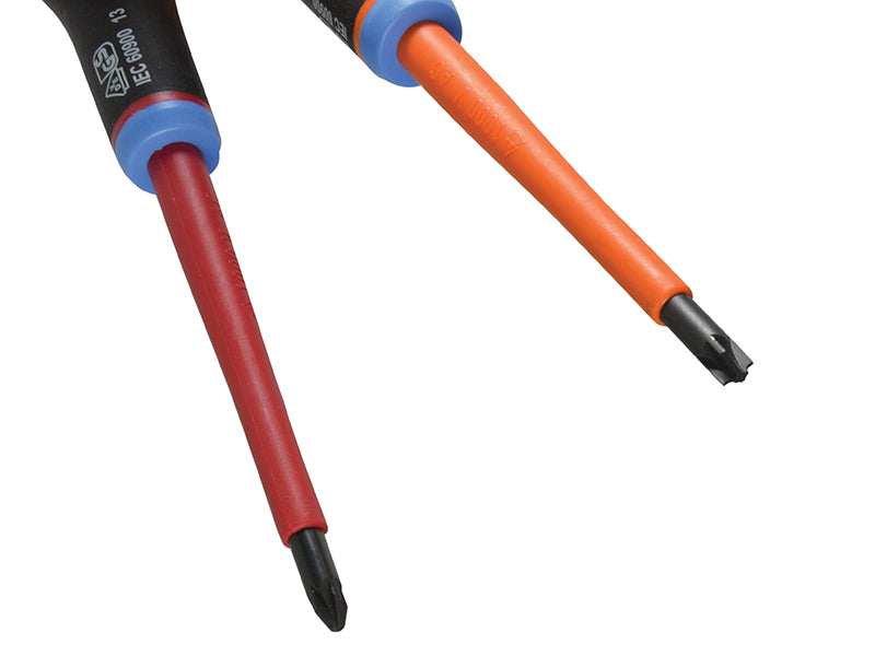 BE-9884S ERGO™ VDE Insulated Screwdriver Set, 6 Piece