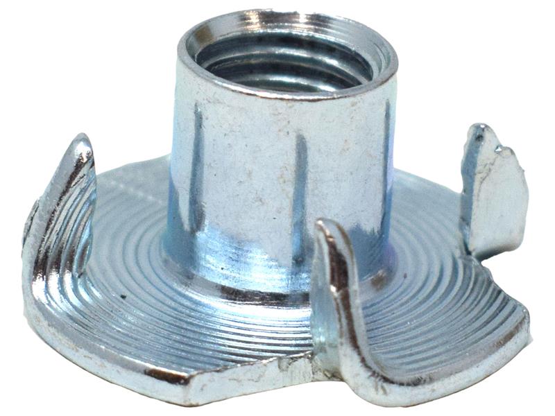 Pronged Tee Nut ZP M8 x 11.0mm (Box 25)
