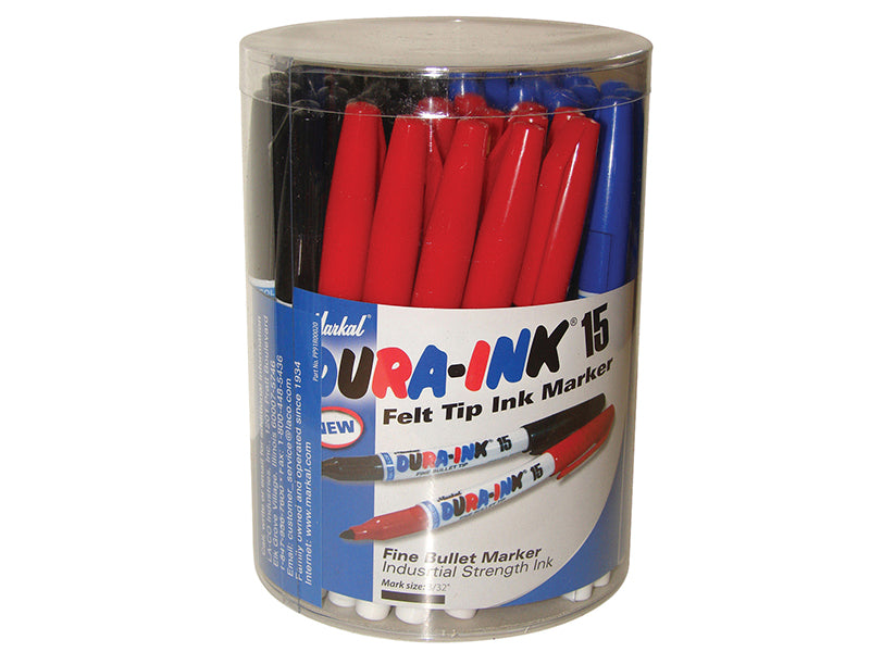 DURA-INK® 25 Ink Felt Tip Marker Black (Card 2)