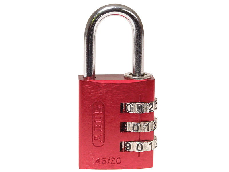 145/40 40mm Aluminium Combination Padlock Yellow 49535