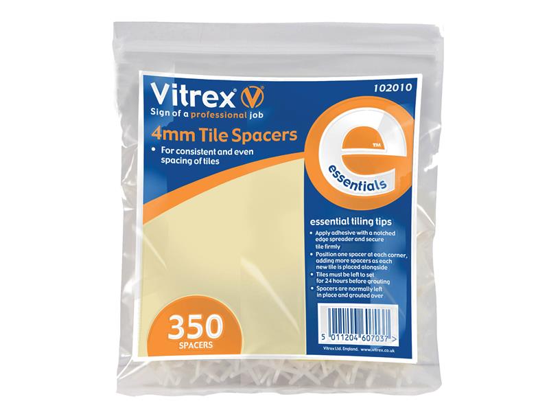 Essential Tile Spacers 7mm (Pack 100)