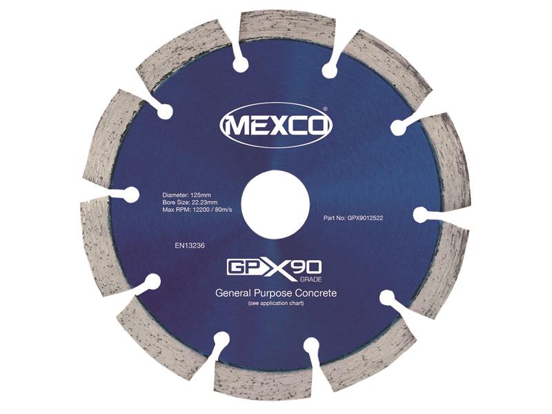 GPX90 Concrete Diamond Blade 600 x 25.4mm