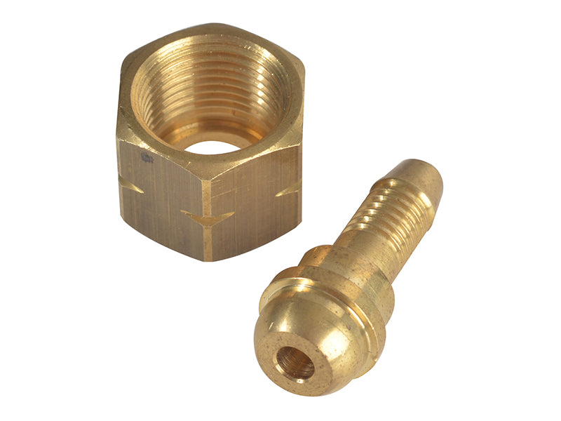 B1022 3/8in Left Hand Nut & 6mm Tail