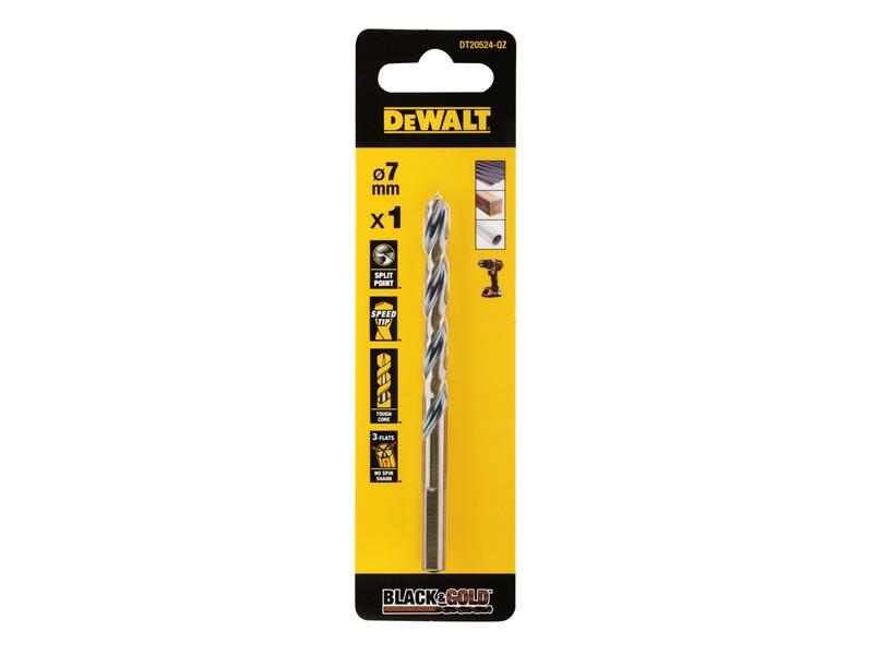 BLACK&GOLD HSS Drill Bit 7.0mm                                                  