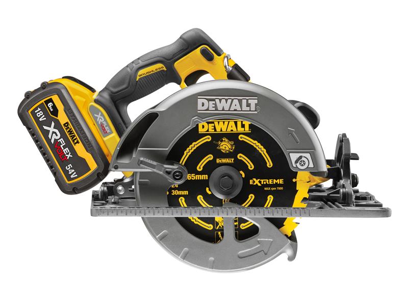 DCS579T2 XR FlexVolt Circular Saw 190mm 54V 2 x 2.0Ah Li-ion                    