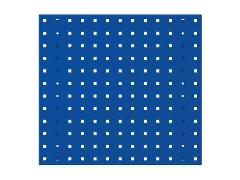 Perfo Panel 495 x 457mm Gentian Blue                                            