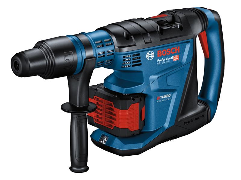 GBH 18V-40 C Pro BITURBO SDS-Max Rotary Hammer 18V 2 x 8.0Ah ProCORE18V Li-ion  
