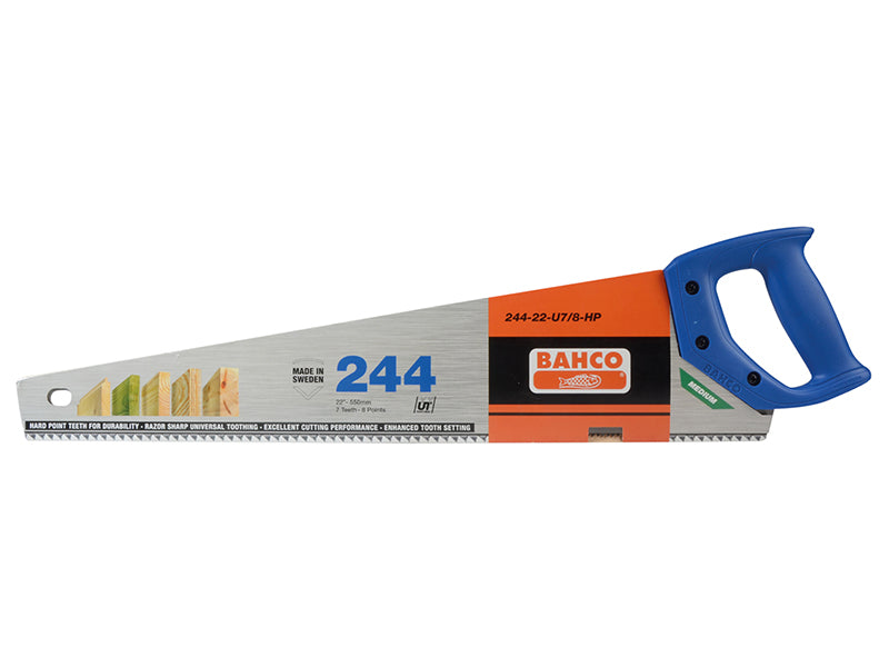 2 x 244 Hardpoint Handsaw 550mm (22in) & Pack of 10 Pencils