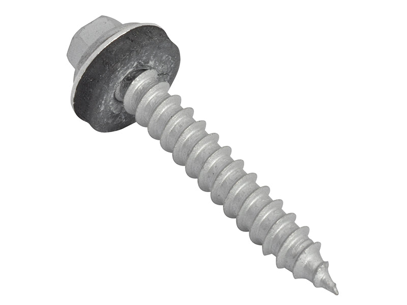 TechFast Hex Head Screw Sheet to Timber 6.3 x 45mm Pack 100                     