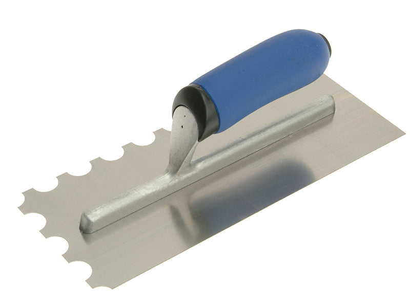 Professional Stainless Steel Adhesive Trowel Square Notches 10mm
