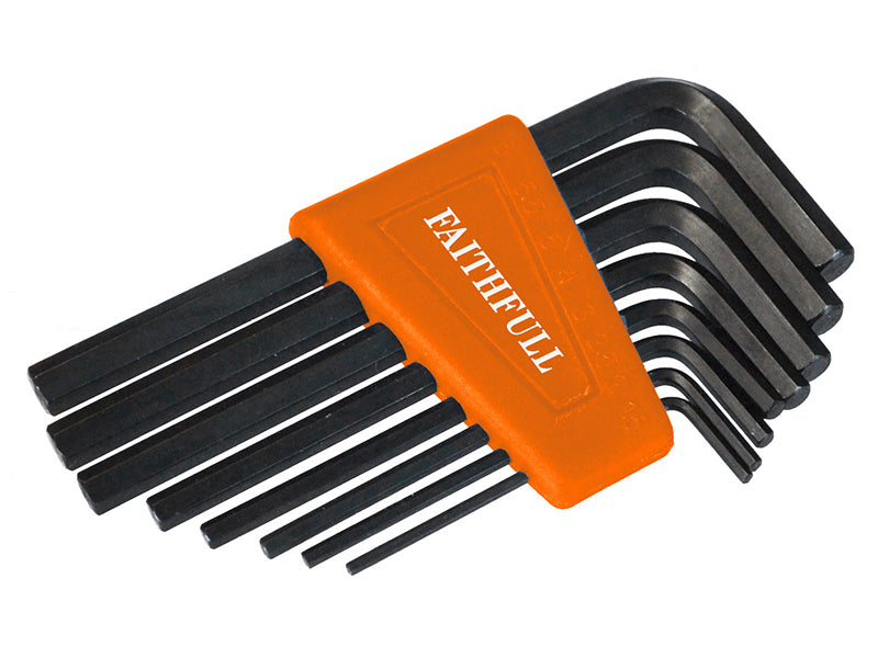 Metric Short Arm Hexagon Key Set, 8 Piece                                       