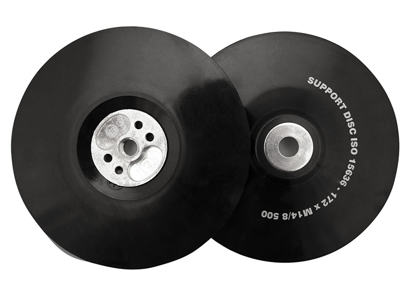 Angle Grinder Pad ISO Soft Flexible 180mm (7in) M14                             